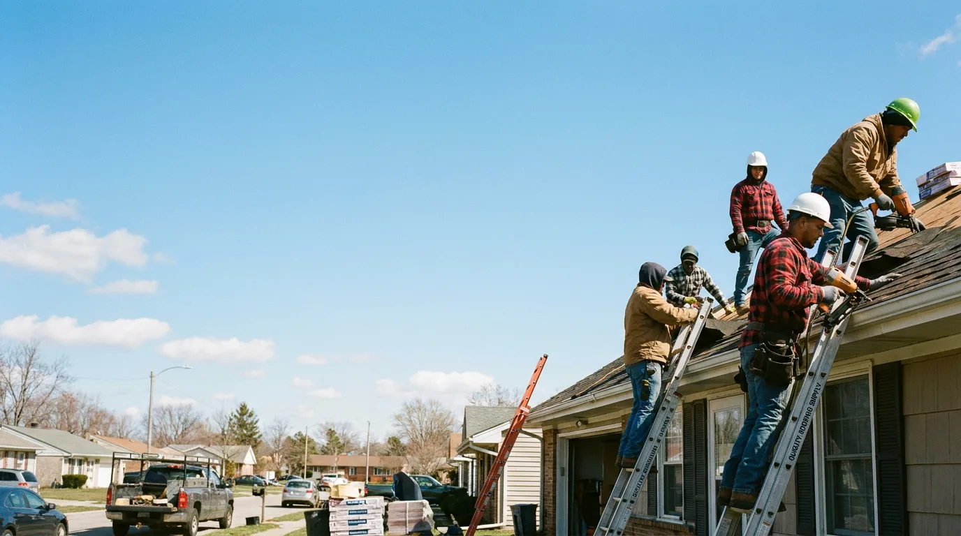 Roofing in Wharton, OH near me
